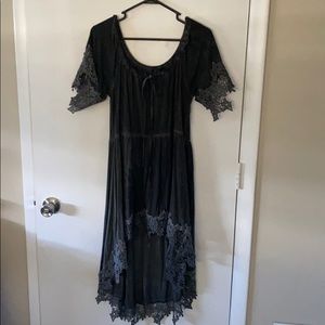 On or off the shoulder dress